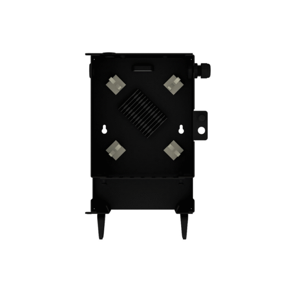 Gabinete de fibra para Montaje en pared Opticom® Color Negro, 1 Ranura para CasseteFAP