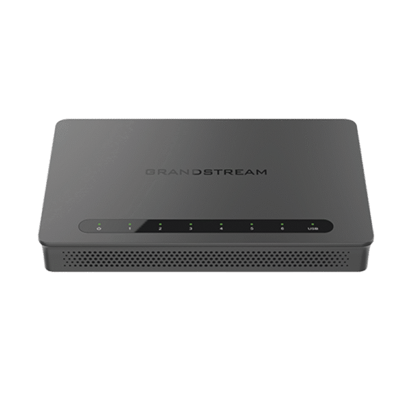 Router Gigabit VPN / Balanceador de cargas / 30,000 sesiones NAT / 6 puertos 10/100/1000 Mbps (WAN/LAN) / Compatible con GWN Cloud.