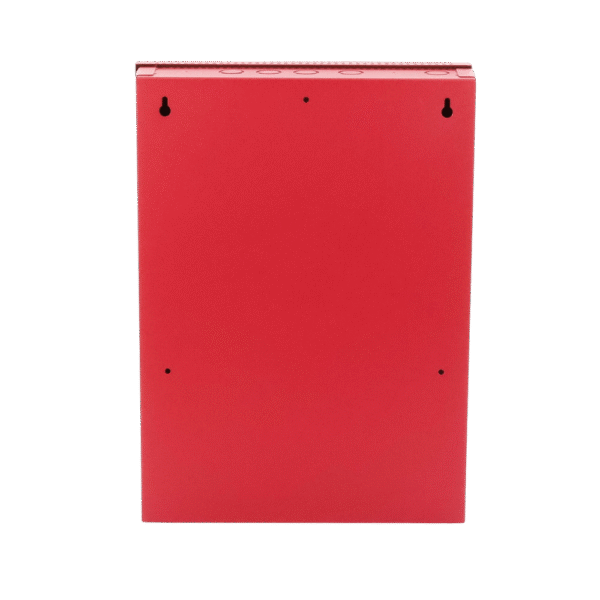 Fuente de Alimentación Auxiliar Convencional / 10 A / 3 Entradas / 7 Salidas NAC o Auxiliar de 24 Vcc / Gabinete Rojo