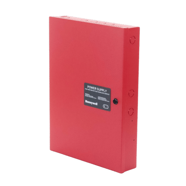 Fuente de Alimentación Auxiliar Convencional / 10 A / 3 Entradas / 7 Salidas NAC o Auxiliar de 24 Vcc / Gabinete Rojo