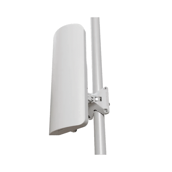 (mANTBox ax 15s) Estación base doble banda 2.4 / 5 GHz con una potente antena sectorial incorporada, RouterOS L4, International version
