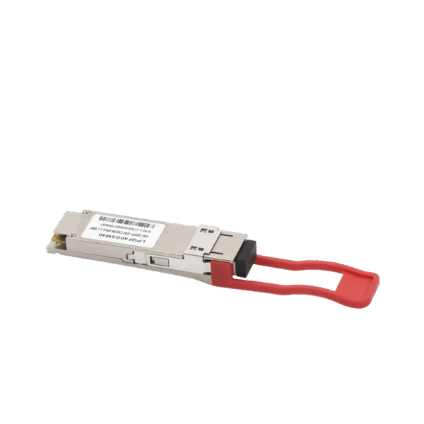 Transceptor QSFP+ (Mini-Gbic) / Monomodo / 40 Gbps de velocidad / Conectores LC Dúplex / Hasta 40 km de Distancia
