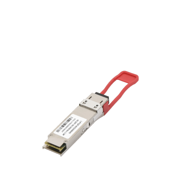 Transceptor QSFP+ (Mini-Gbic) / Monomodo / 40 Gbps de velocidad / Conectores LC Dúplex / Hasta 40 km de Distancia
