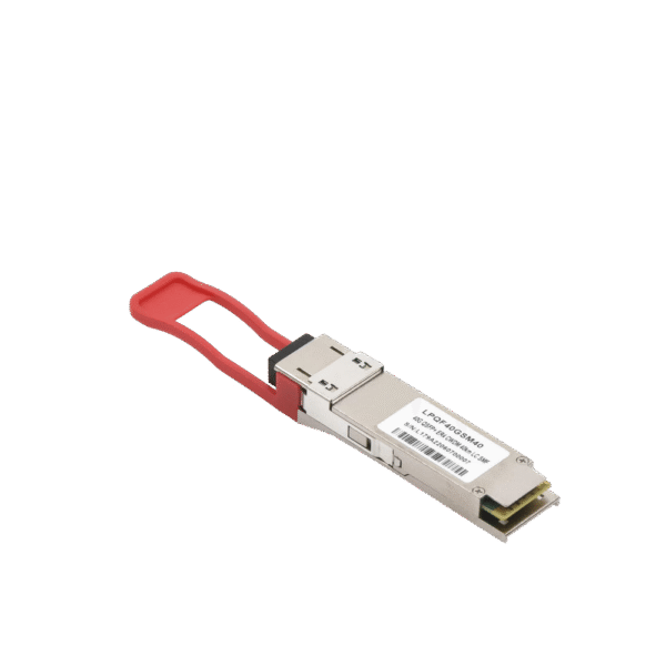 Transceptor QSFP+ (Mini-Gbic) / Monomodo / 40 Gbps de velocidad / Conectores LC Dúplex / Hasta 40 km de Distancia
