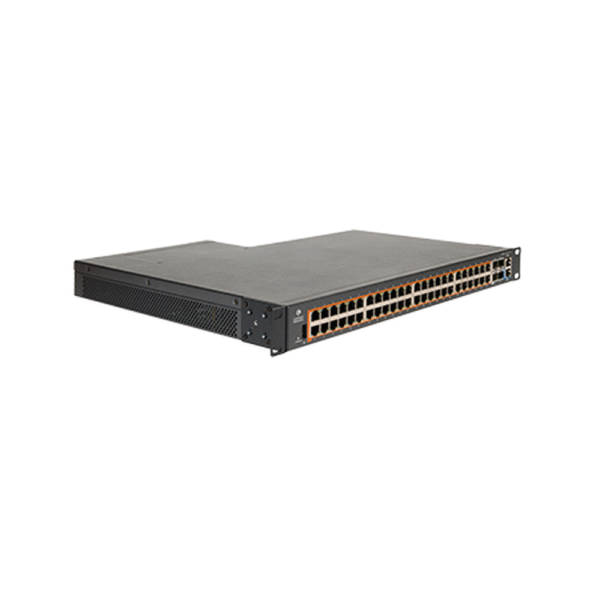 cnMatrix EX2052R-P, Switch inteligente Ethernet PoE, 48 x 1 Gps y 4 SFP +, fuente de alimentación extraíble