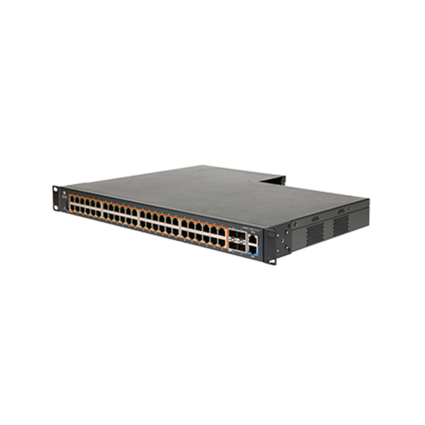 cnMatrix EX2052R-P, Switch inteligente Ethernet PoE, 48 x 1 Gps y 4 SFP +, fuente de alimentación extraíble