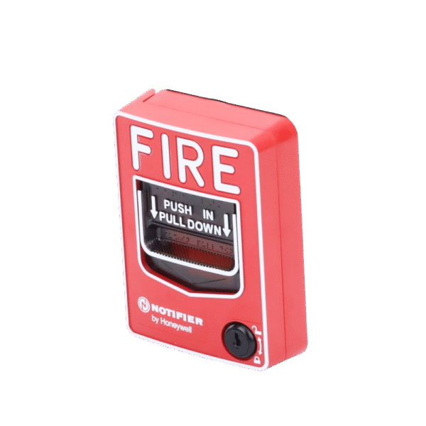 Estación Manual de Emergencia Convencional de Doble Acción Para Exterior en Inglés / Incluye Caja de Montaje SBI/O