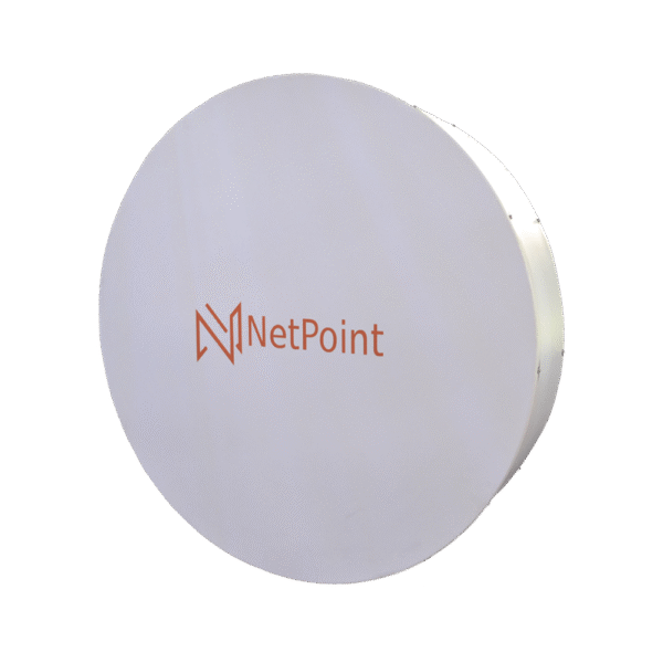 Antena blindada de alto rendimiento de 3 ft, 4.9-6.4 GHz, Ganancia 34 dBi con SLANT de 45 ° y 90 °, Conectores N-hembra, montaje con alineación milimétrica.