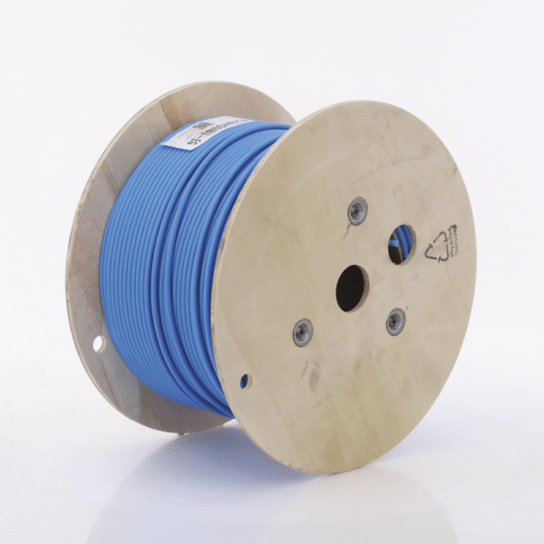 PUL6AHD04BUEG-AD-3-l Bobina de Cable UTP de 4 Pares, Vari-MaTriX, Cat6A, 23 AWG, LSZH (Libre de Gases Tóxicos), Color Azul, 305m