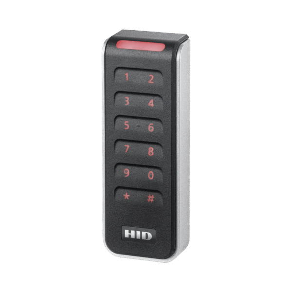 Lector con Teclado SIGNO Estandar Multitecnologia/ 20KNKS-00-000000/ Garantia de Por Vida/ Pigtail/Wiegand & OSDP