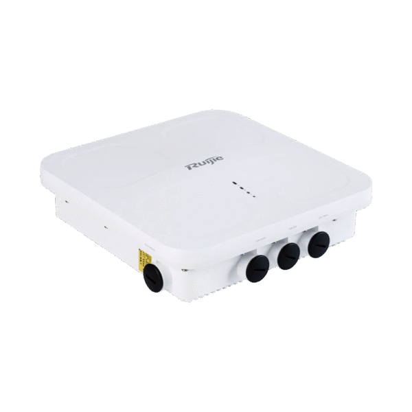 RG-AP680P-L Punto de acceso WiFi 6 para exterior omnidireccional 360°, IP68, hasta 5.951 Gbps, doble banda 802.11AX, MU-MIMO 4x4