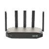 Router inalámbrico Wi-Fi 6 empresarial todo en uno, 2976 Mbps, hasta 180 usuarios, 5 puertos GE, 5 antenas externas (de 5 dBi), Incorpora Reyee Mesh