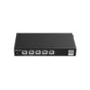 Reyee Router de Oficina PoE de 5 Puertos de Alto Rendimiento, Gestionable en la Nube, 1.5 Gbps, Hasta 300 Clientes, 4 Salidas PoE, 64 Túneles VPN