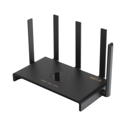 RGEW3000GXPRO-l Home Router inalámbrico Gigabit de Doble Banda Wi-Fi 6, Ideal para Juegos, 1 x Puerto WAN Base-T 10/100/1000, 3 x Puertos LAN Base-T 10/100/1000