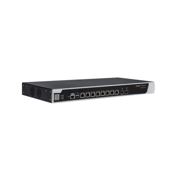 Router Para Seguridad de Red Gestionable en la Nube de Alto Rendimiento, Hasta 1000 Clientes, 2.5Gbps de Throughput, 2 Puertos SFP