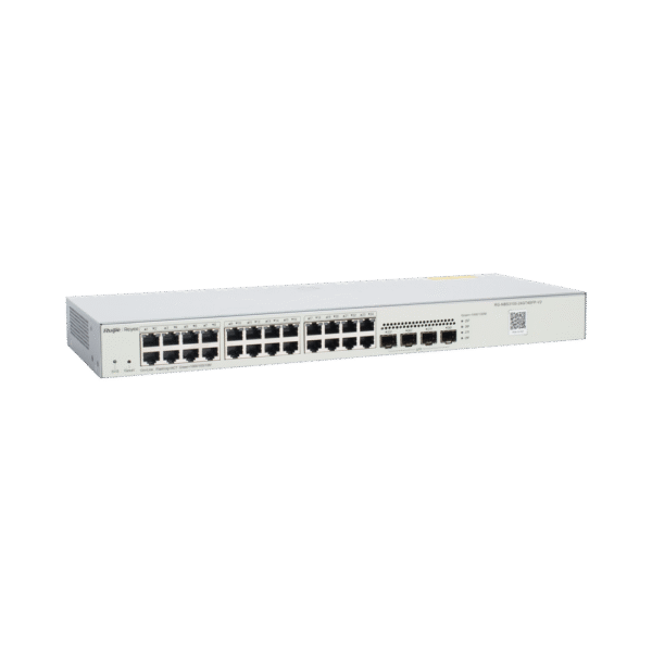 RGNBS310024GT4SFPV2-AD-3-l Switch No PoE Gestionable en la Nube de 28 Puertos Gigabit Capa 2, 24 x 10/100/1000Base-T + 4 Puertos SFP