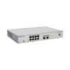 Switch Administrable PoE Capa 2 con 8 Puertos Gigabit PoE 802.3af/at + 2 SFP Para Fibra 1Gb, Gestión Gratuita desde la Nube, 125W