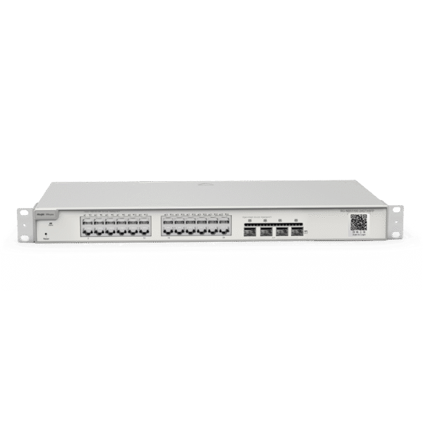 RGNBS510024GT4SFP-AD-1-l Switch de Capa 3 No-PoE de 28 Puertos Gigabit, 24 Puertos 10/100/1000Base-T y 4 Puertos SFP Uplink