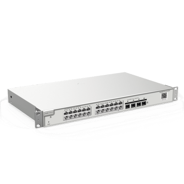 RGNBS510024GT4SFP-AD-3-l Switch de Capa 3 No-PoE de 28 Puertos Gigabit, 24 Puertos 10/100/1000Base-T y 4 Puertos SFP Uplink