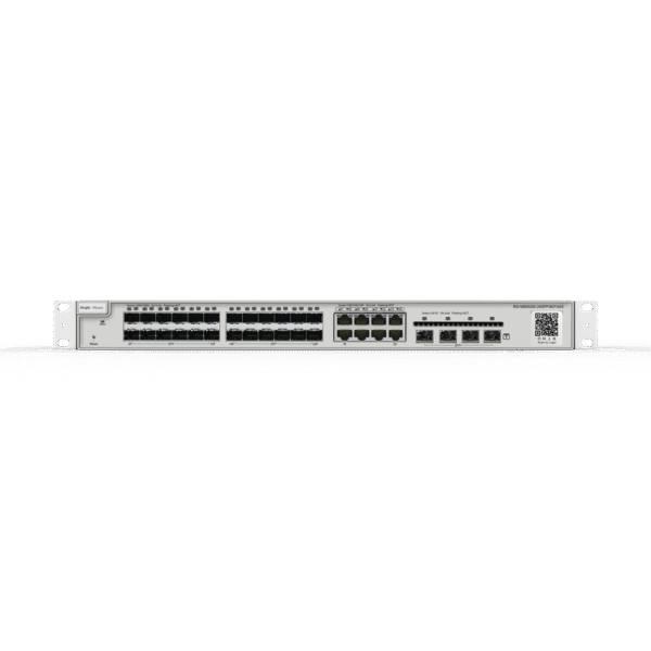 Switch no PoE de Capa 3 Gigabit de 24 Puertos SFP, 4 Puertos SFP+ y 8 Puertos Gigabit Combo
