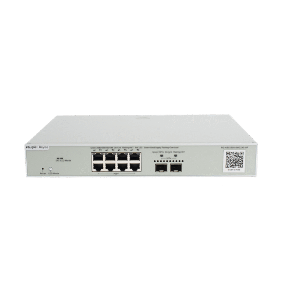 Switch Administrable de Capa 3 Multi-Gigabit de 10 Puertos con 8 Puertos PoE++, 2 Puertos de Subida SFP+