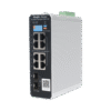 Switch Industrial PoE con gestión en la nube con 1 puerto PoE++, 7 puertos PoE+ y 2 puertos uplink SFP Ideal para temperaturas Extremas y protección contra descargas