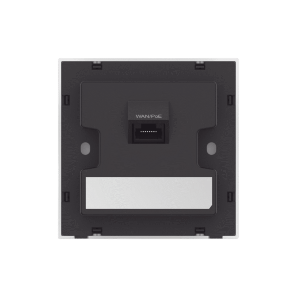 Punto de acceso Wi-Fi 6 de pared para interior 360°, doble banda, 2976 Mbps, 2 puertos GE, hasta 512 usuarios, portal cautivo standalone, compatible con reyee mesh, diseño ultra delgado 86mm