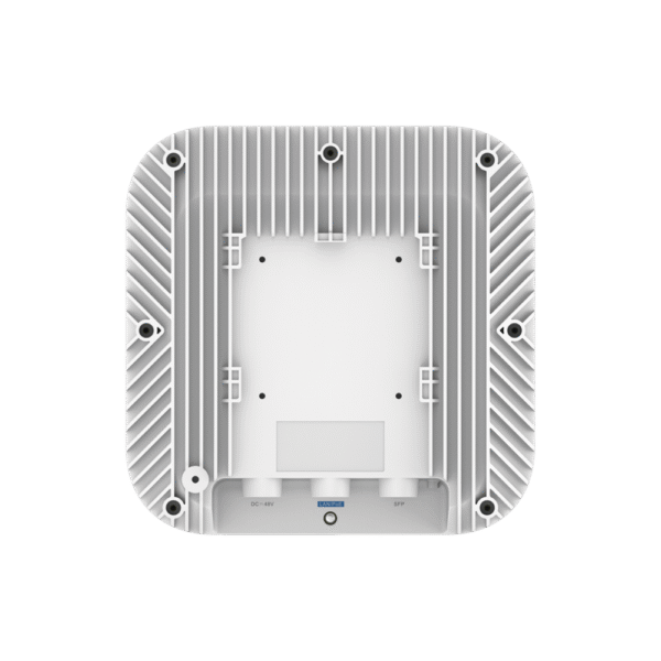 Punto de acceso Wi-Fi 6 direccional para exterior, IP 68, doble banda 4x4, 5.95 Gbps, puerto SFP de 2.5GE ideal para fibra óptica, hasta 512 usuarios, protección hasta 4 kV y protección contra erosión eólica, reyee mesh