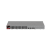 Switch Administrable L2+ con 24 puertos Gigabit PoE+, 4 SFP para fibra 1Gb / 2.5 Gb , gestión gratuita desde la nube, 370w