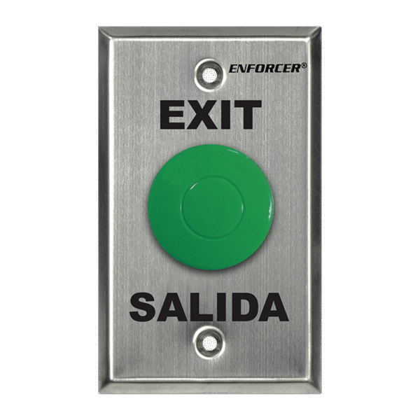 Botón de Salida Tipo Hongo / Resistente al Clima / Salida COM/NC/NO / Uso en Exterior