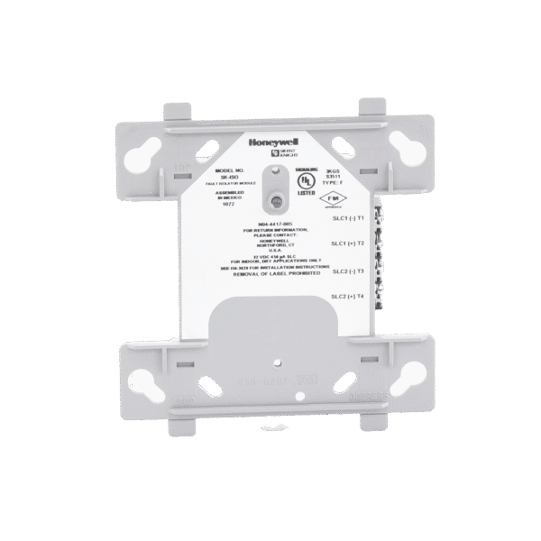 Módulo Aislador de Cortocircuito / Previene daño por Corto Circuito a la entrada del Panel / Compatible con Paneles Direccionables Silent Knight y Farenhyt