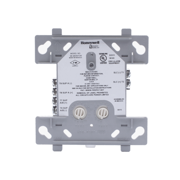 Módulo Monitor / Direccionable / Permite Agregar Sensores Convencionales al Panel / Cableado Clase A y B / Tecnología SK / Compatible con Paneles Direccionables Silent Knight y Farenhyt