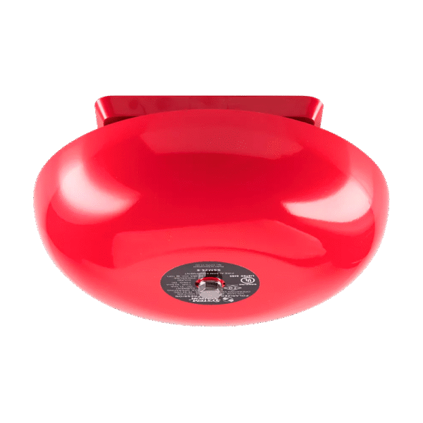 Campana de Alarma de Incendio / 6 Pulgadas / 24 VCD / 82 dB / Compatible con Paneles Direccionables Silent Knight y Fire Lite