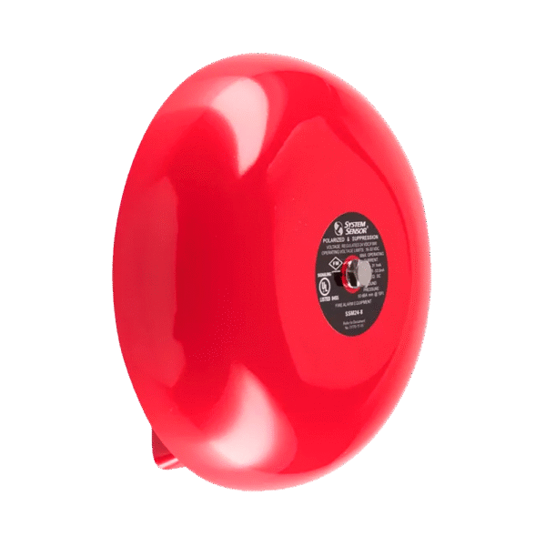 Campana de Alarma de Incendio / 6 Pulgadas / 24 VCD / 82 dB / Compatible con Paneles Direccionables Silent Knight y Fire Lite