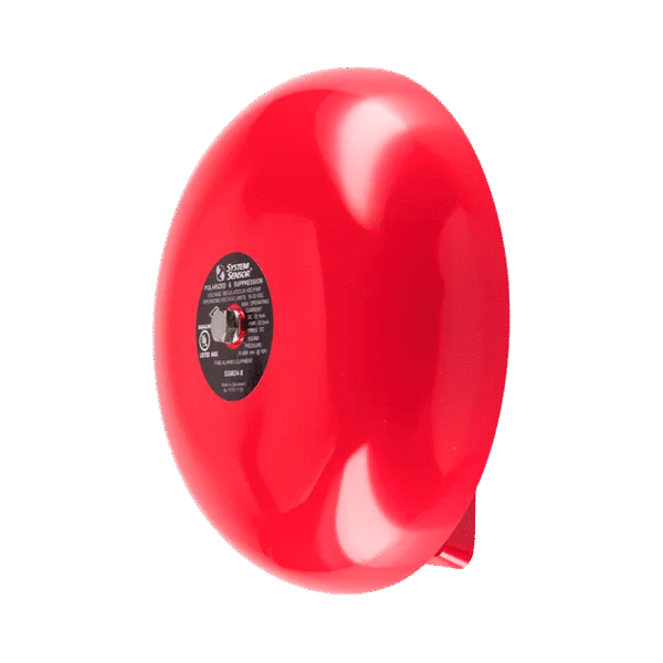 Campana de Alarma de Incendio / 6 Pulgadas / 24 VCD / 82 dB / Compatible con Paneles Direccionables Silent Knight y Fire Lite