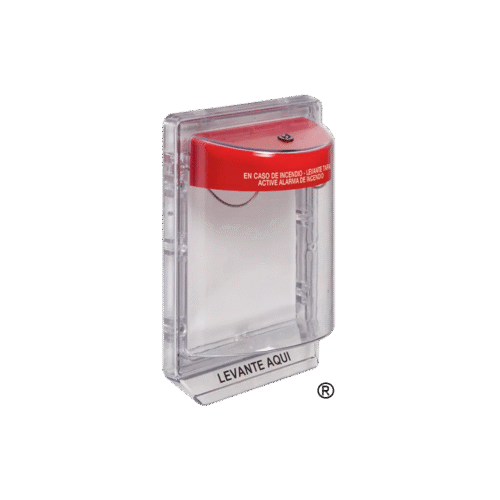 STI1200ES-l Stopper II® de Policarbonato Super Resistente / sin Sirena / Montaje a Ras / Español