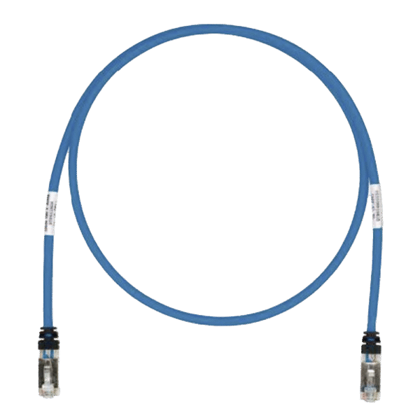 Patch Cord Cat6A, Blindado S/FTP, CM/LS0H, 3m, Color Azul