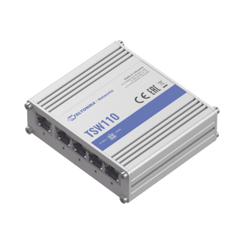 Switch Industrial No-Administrable 5 puertos Gigabit