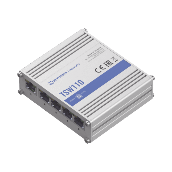 Switch Industrial No-Administrable 5 puertos Gigabit