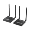 Kit Extensor Inalámbrico | 4K@60Hz | Transmisión hasta 50m | Transferencia IR | Emparejamiento SSID