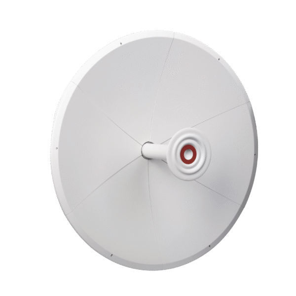 Antena direccional para C5x y B5x, Doble polaridad 45 ° y 90 °, 4.9 - 6.5 GHz, 2 ft, Ganancia de 34 dBi, Montaje incluido