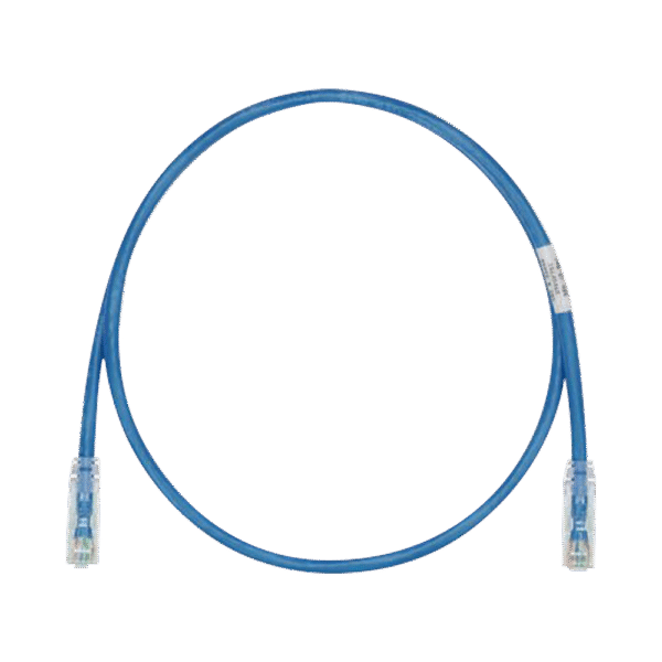 Cable de Parcheo TX6, UTP Cat6, 24 AWG, LSZH, Color Azul, 3 Metros