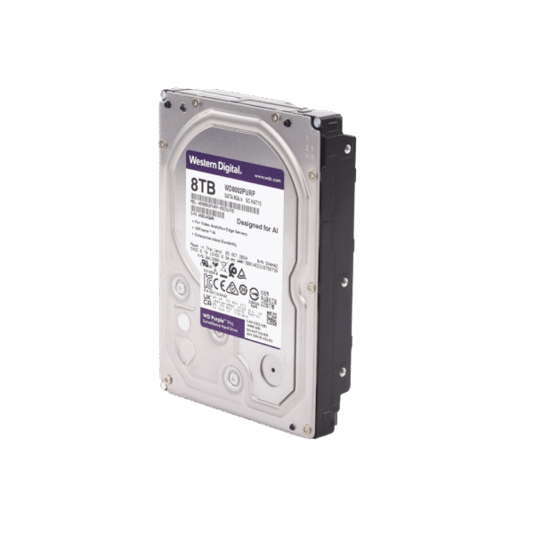 Disco duro WD PRO de 8TB / 7200RPM / Optimizado para soluciones de video inteligente