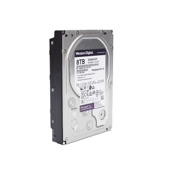 Disco duro WD PRO de 8TB / 7200RPM / Optimizado para soluciones de video inteligente