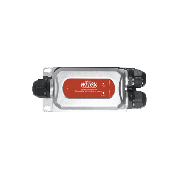 Inyector, divisor y extensor Industrial impermeable Gigabit 802.3bt PoE++