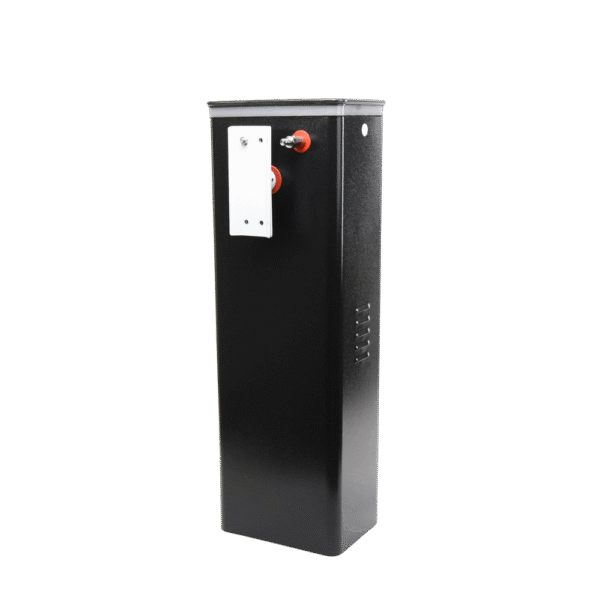 Barrera Vehicular Derecha / Soporta Brazo Articulado de Hasta 4 Metros / Final de Carrera Ajustable por Programación / Tiempo de Apertura de 3 Segundos