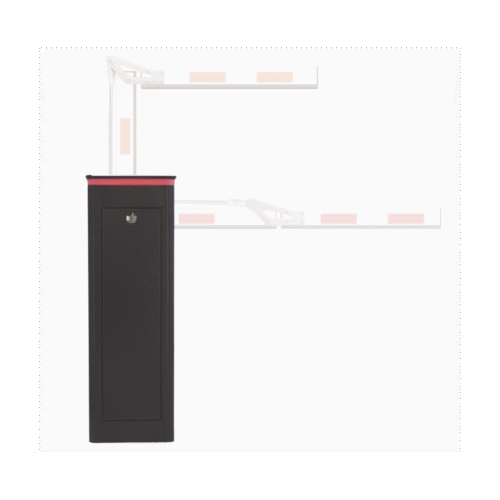 XBS4MRA-l Barrera Vehicular Derecha / Soporta Brazo Articulado de Hasta 4 Metros / Final de Carrera Ajustable por Programación / Tiempo de Apertura de 3 Segundos