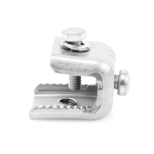 Adaptador para sujetadores tipo mariposa. Instalación en ángulo de hasta 0.63". Paquete de 10 piezas