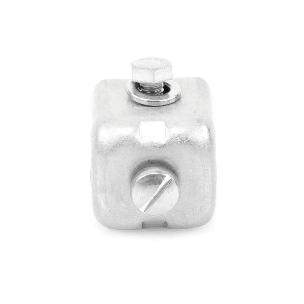 Adaptador para sujetadores tipo mariposa. Instalación en ángulo de hasta 0.63". Paquete de 10 piezas