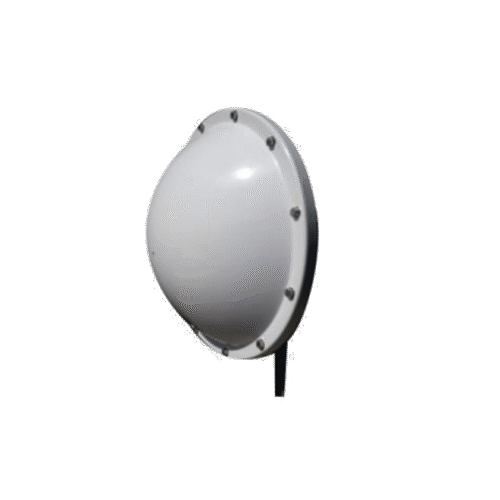 AJRD120-l Radomo de Fibra de Vidrio 1.2 m de diametro (Reduce el impacto del viento en la Antena y Torre).